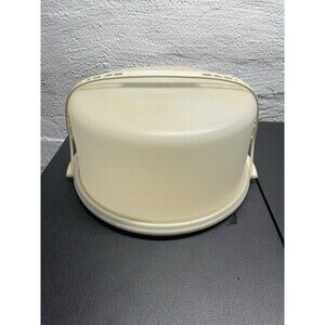 Vintage Tupperware Cake Holder With Handles